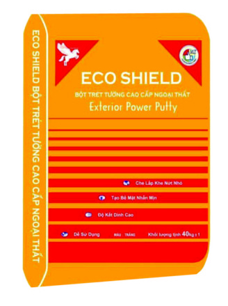 Bột trét tường Eco Shield ngoại thất