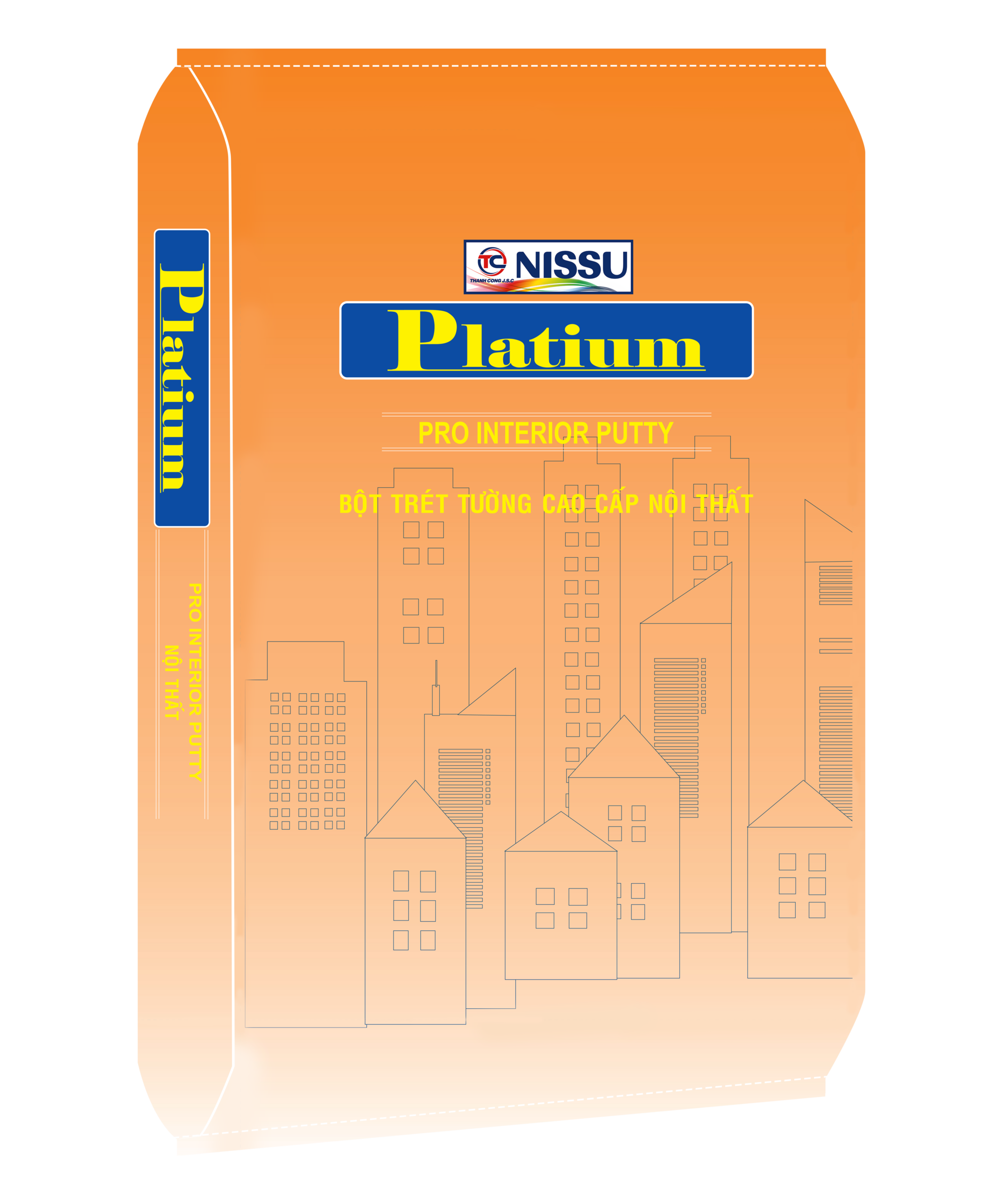 Bột trét tường Platium cao cấp nội thất