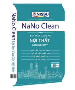 Bột trét tường Nano Clean cao cấp nội và ngoại thất
