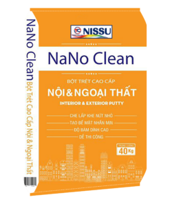 Bột trét tường Nano Clean cao cấp nội thất