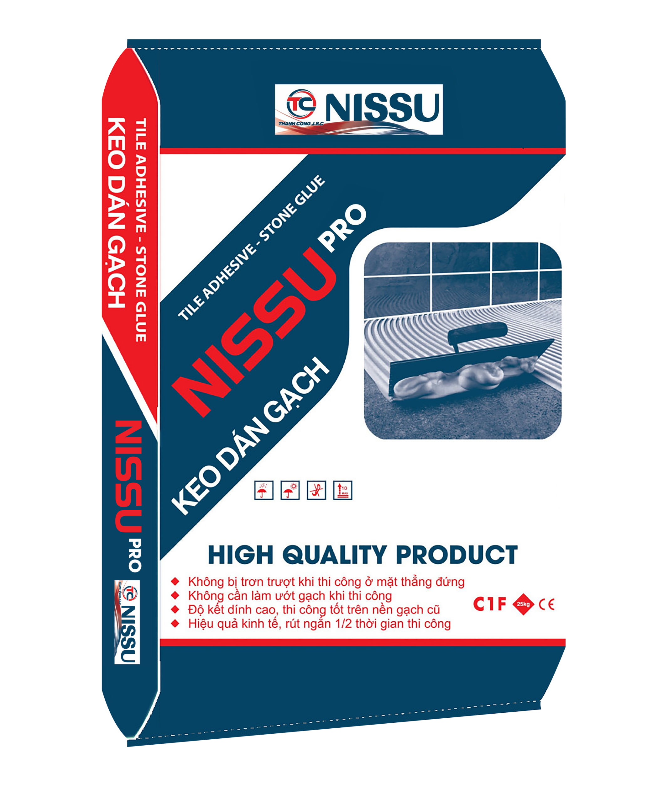 Keo dán gạch Nissu Pro