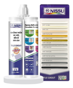 Keo chít mạch Nissu và bảng màu